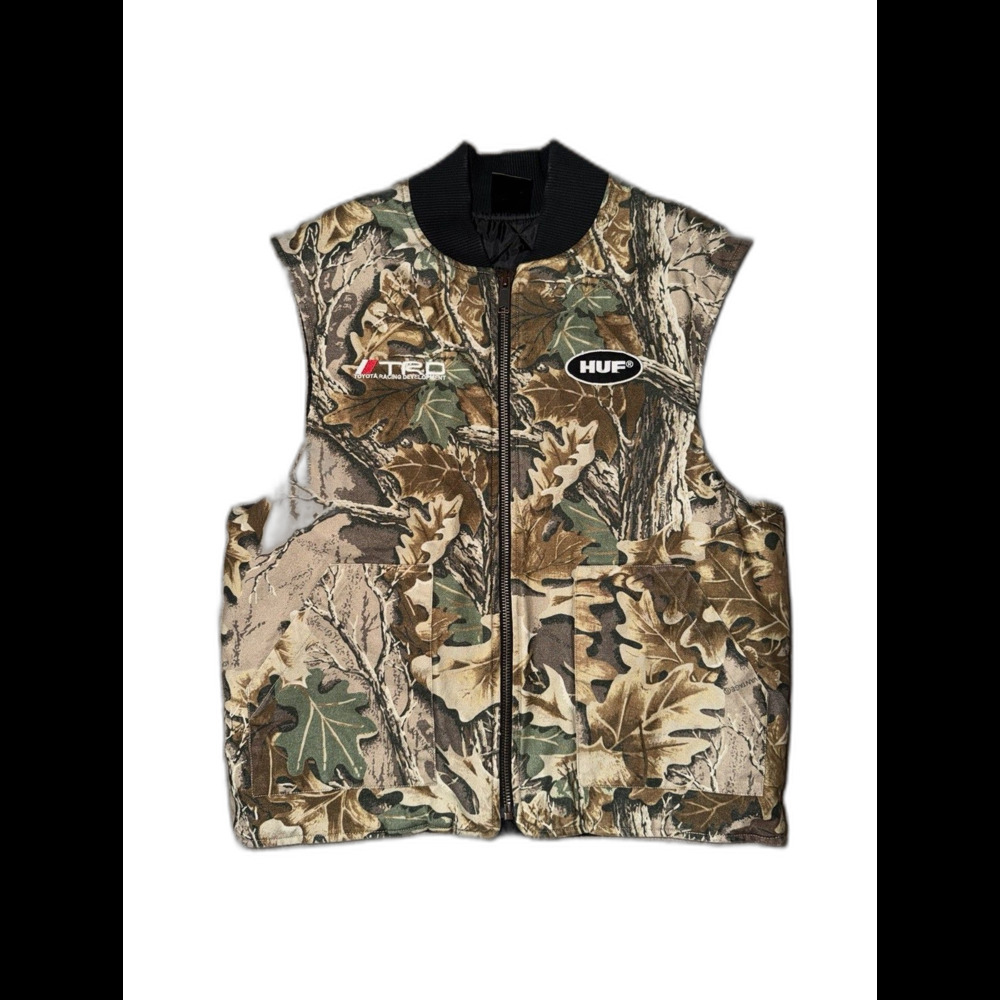 HUF x Toyota Racing Development TRD Camo Vest Size Large